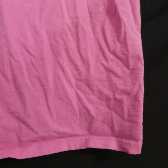FRUIT OF THE LOOM - Heavy Cotton | size 10/12 | The End Is Near Pink Tee - Picture 14 of 16